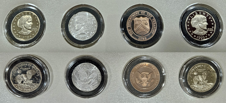 Commems-Collection-Modern:-1978-Susan-B.-Anthony-Dollar-In-Congress